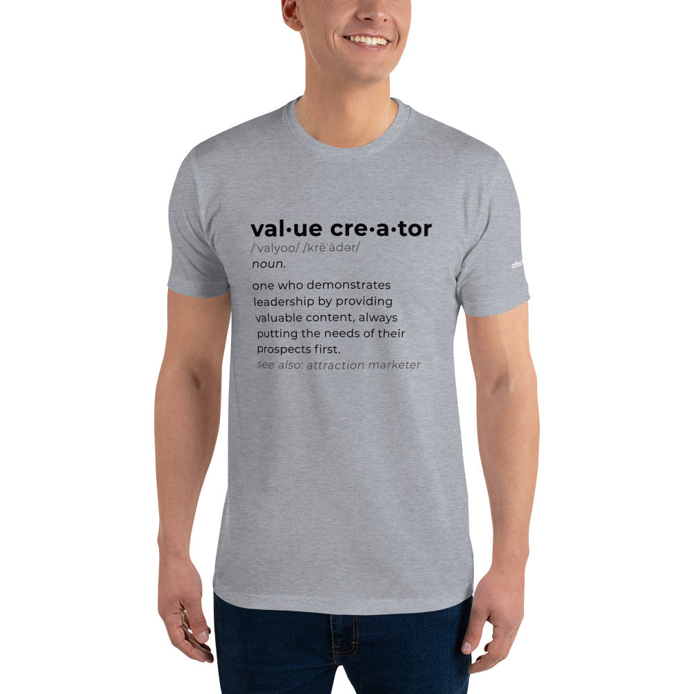 Word Definition: Value Creator T-shirt (Unisex)