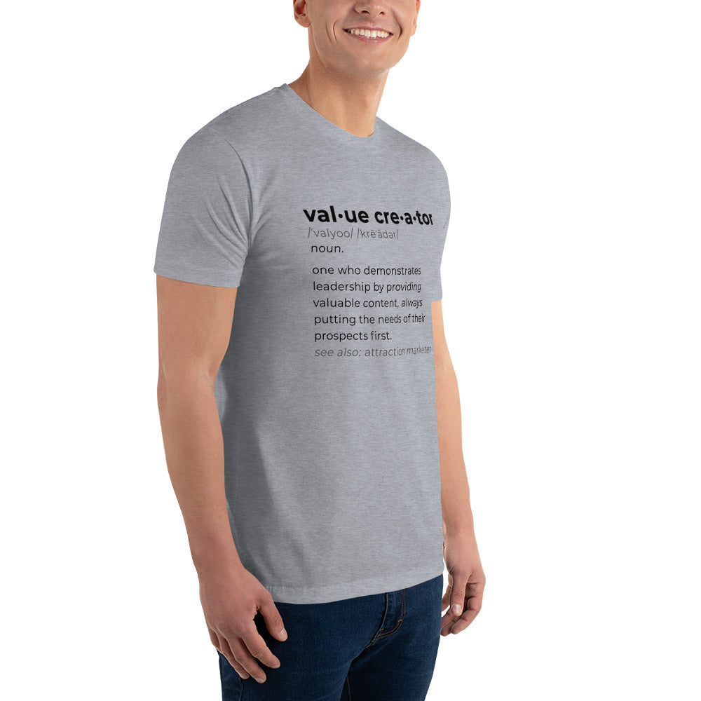 Word Definition: Value Creator T-shirt (Unisex)