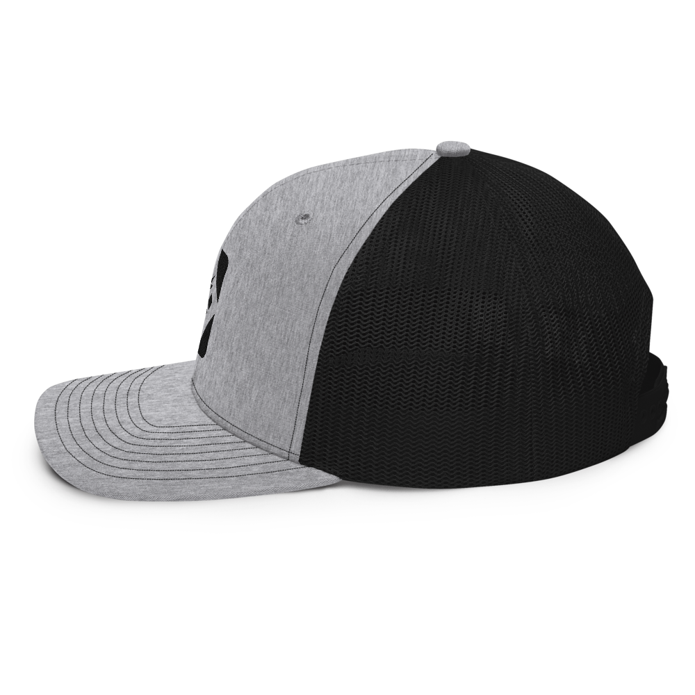 Snapback Black/Grey Trucker Cap
