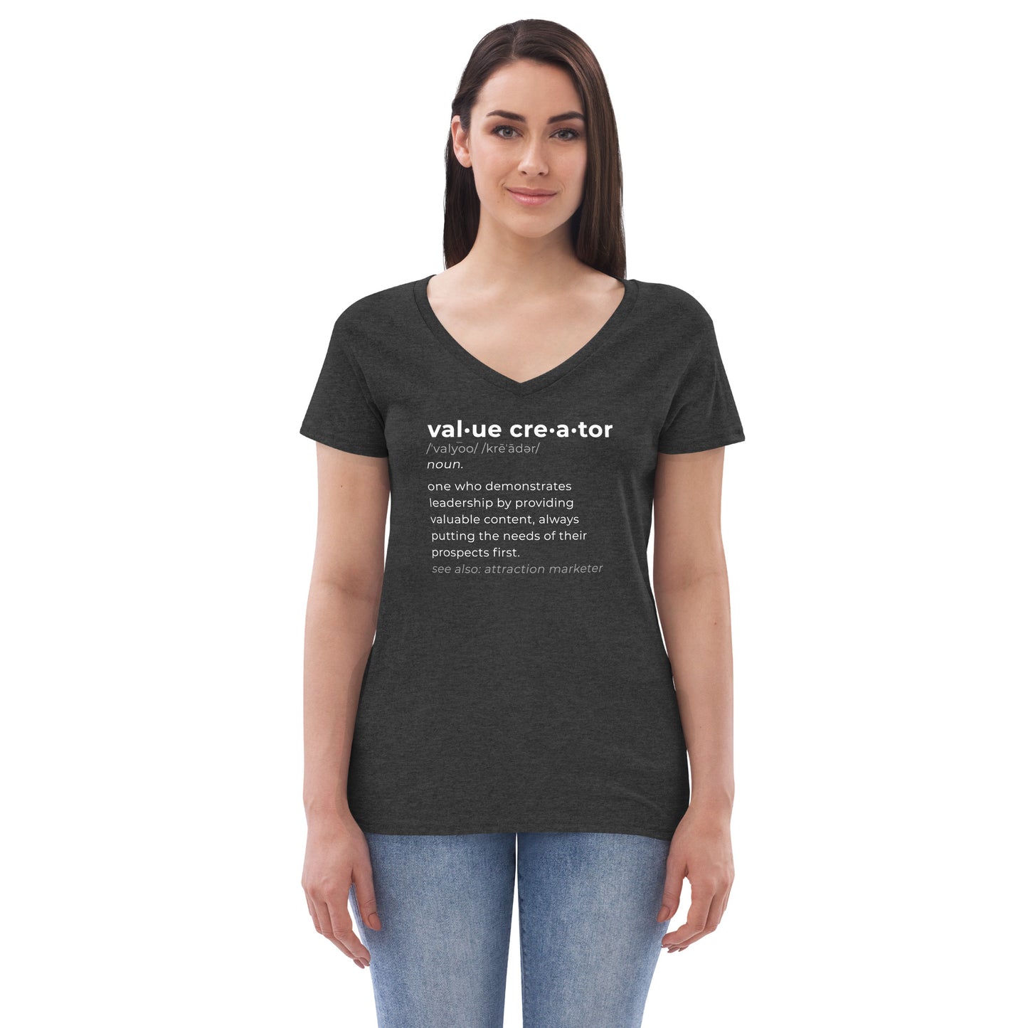 Women’s Word Definition: Value Creator T-Shirt