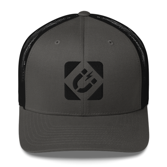 Snapback Charcoal Trucker Cap