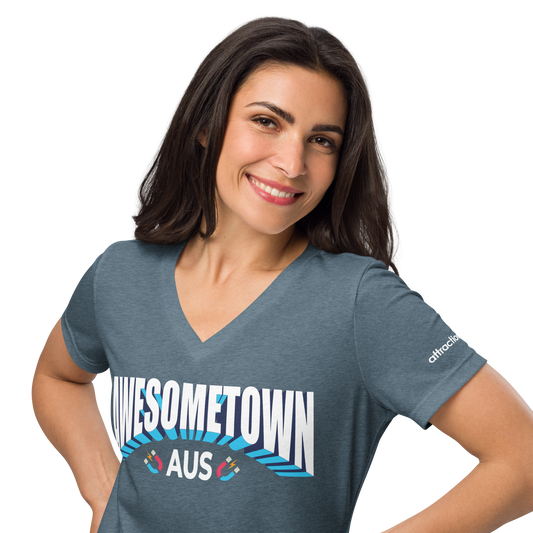 Awesometown AUS Women's V-Neck T-Shirt