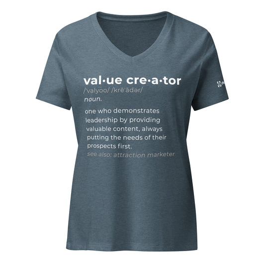 Women’s Word Definition: Value Creator T-Shirt