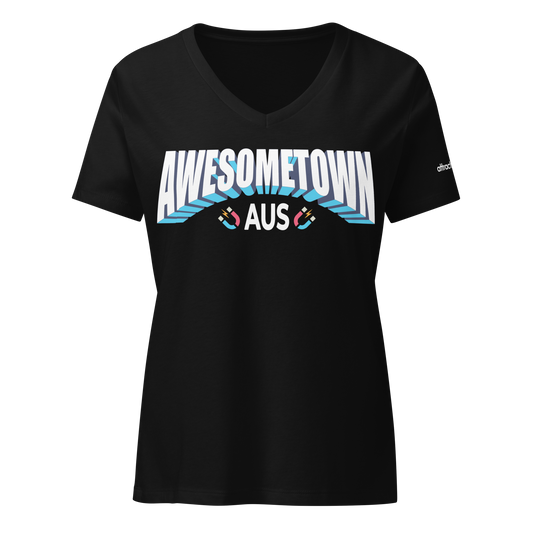 Awesometown AUS Women's V-Neck T-Shirt