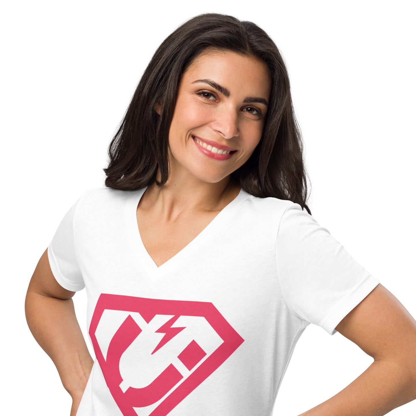 Super Woman Attraction Marketer V-Neck T-shirt