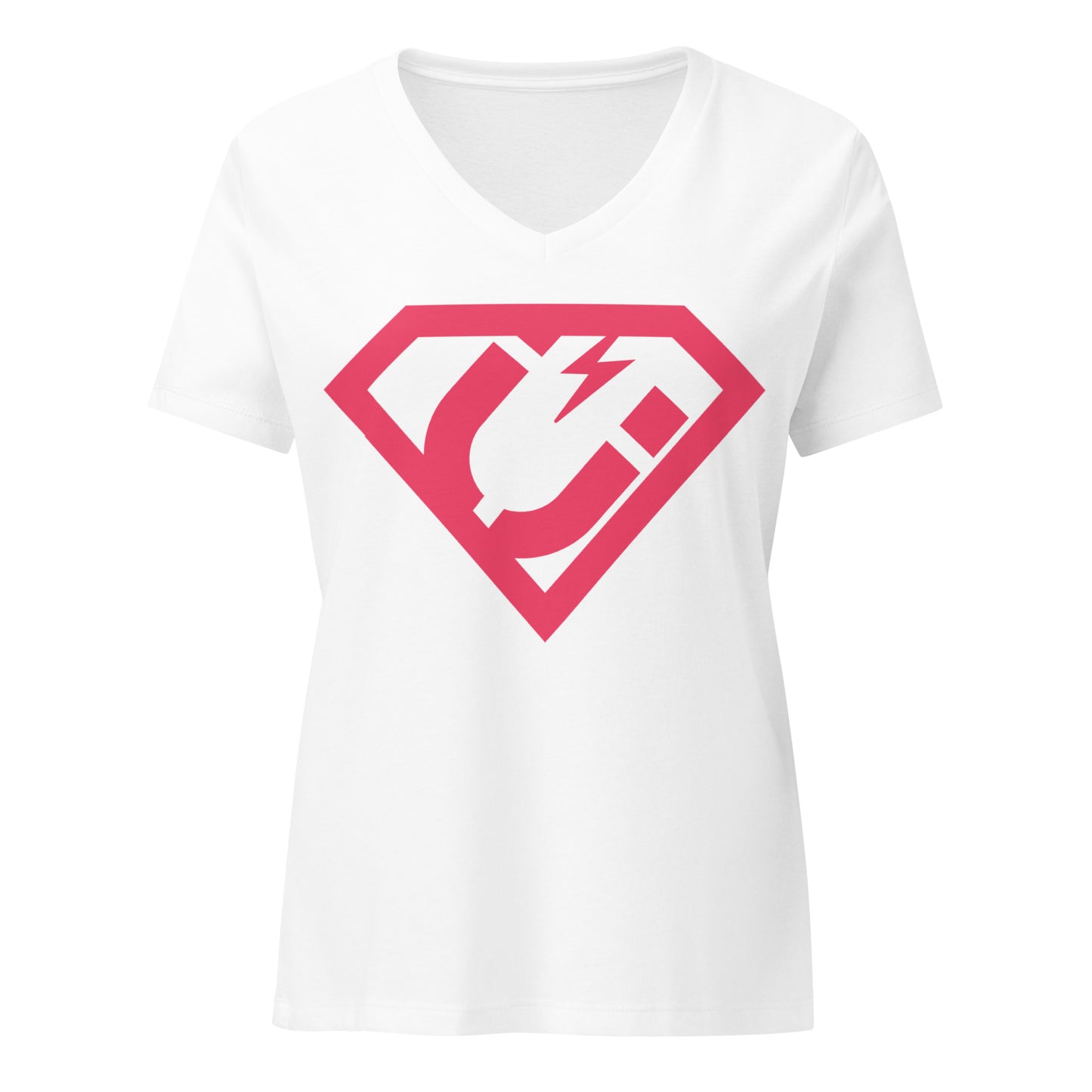 Super Woman Attraction Marketer V-Neck T-shirt