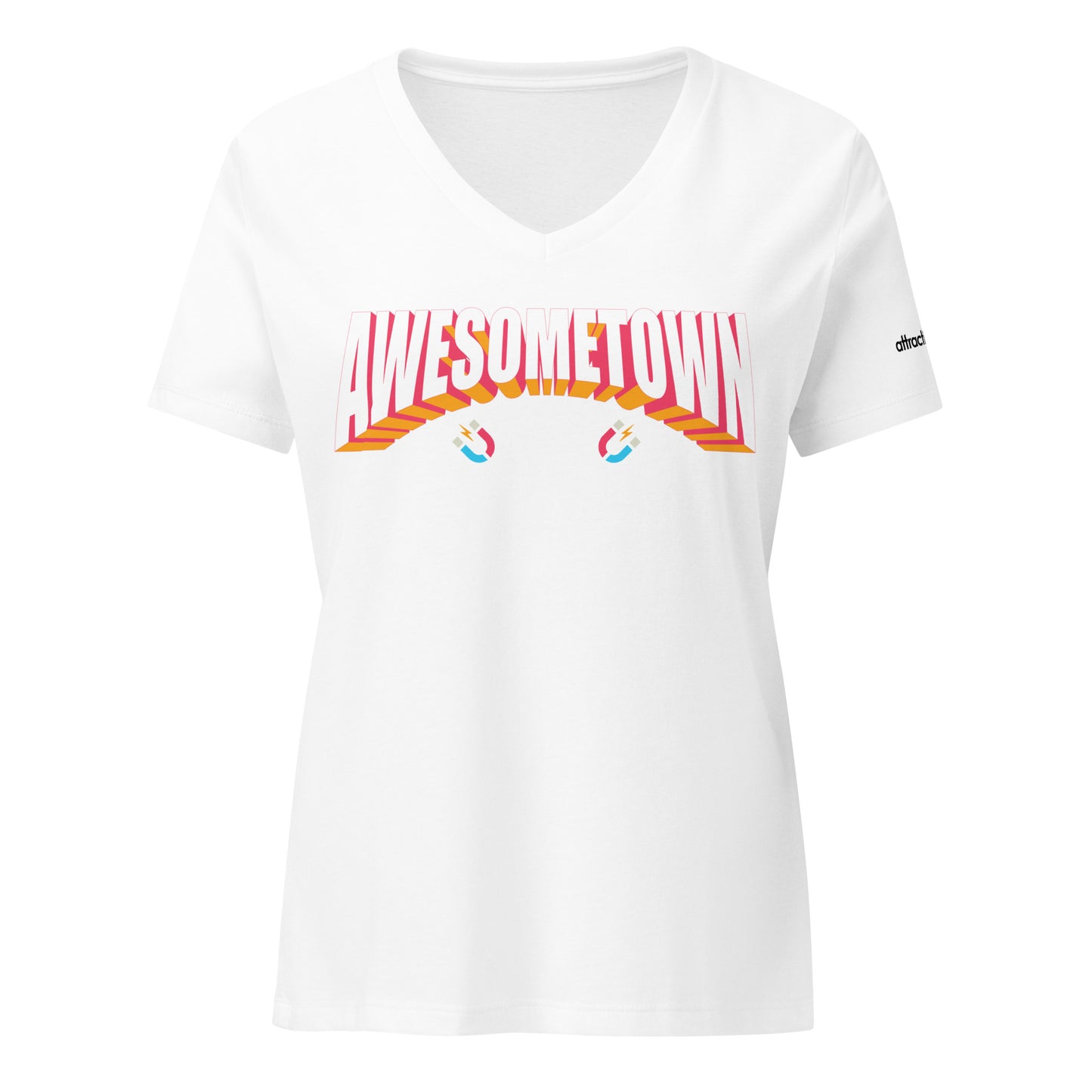 Awesometown USA Women's V-Neck T-Shirt