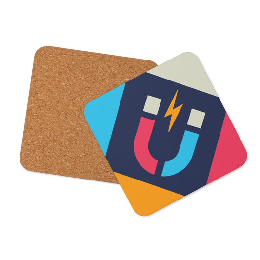 Cork-Back Coaster