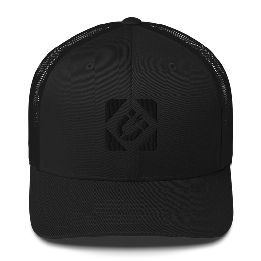 Blackout Snapback Trucker Cap